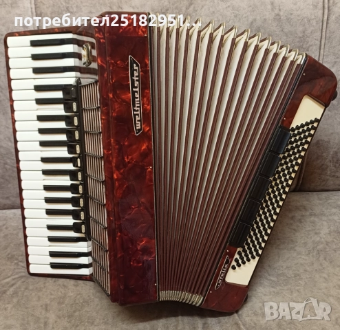 Акордеон 120баса WELTMEISTER Stela , снимка 1