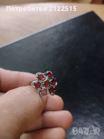стар дамски сребърен пръстен 5гр