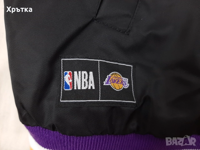 NBA Lakers LeBron James Varsity - Оригинално мъжко яке размер XL, снимка 11 - Якета - 52081302