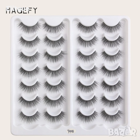 Комплект от 14 чифта 3D изкуствени мигли