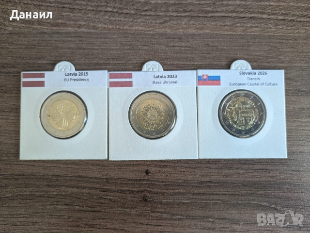 2 евро монети UNC, снимка 3 - Нумизматика и бонистика - 54292107