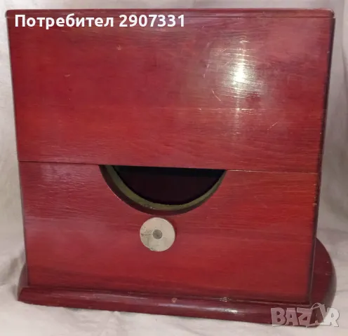 кутия за барометър. 24х25х25 см, снимка 5 - Други ценни предмети - 49874864