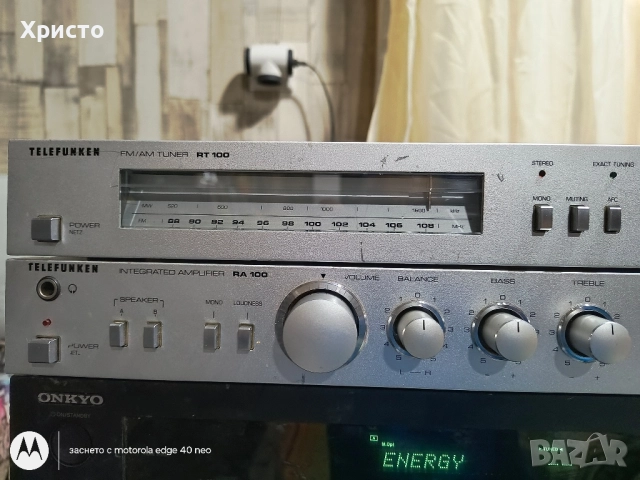 TELEFUNKEN RA 100 RT 100, снимка 2 - Ресийвъри, усилватели, смесителни пултове - 52344983