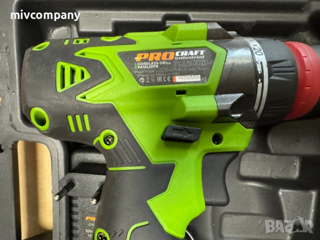 Акумулаторен винтоверт PROCRAFT PA12DFR, снимка 3 - Винтоверти - 54217159