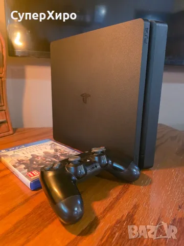 PlayStation 4 Slim - Плейстейшън 4 Слим, снимка 3 - PlayStation конзоли - 56356379