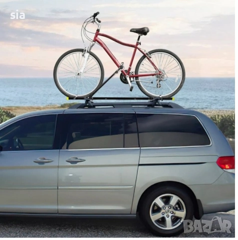 Багажник за колело за кола с ключ, Таванна вело стойка, до 15кг