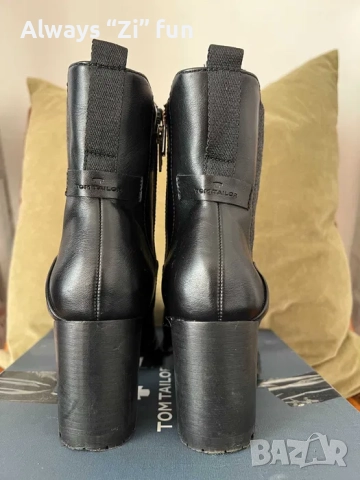 Зимни дамски боти Tom Tailor, снимка 2 - Дамски боти - 52375124