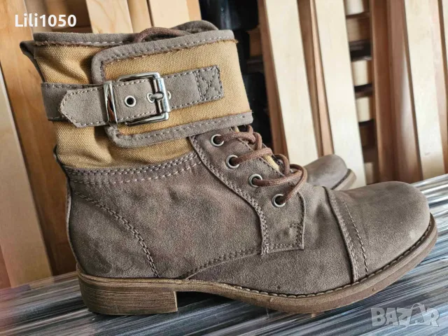 Боти / кубинки , снимка 9 - Дамски боти - 47688863