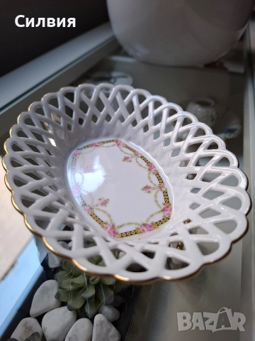 Овална малка купа, снимка 3 - Декорация за дома - 52931286