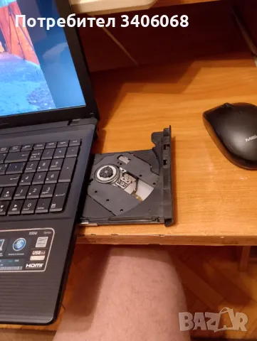 Laptop ASUS 4GB Ram , 250 GB SSD , DVD compakt disk, снимка 3 - Лаптопи за дома - 48356851