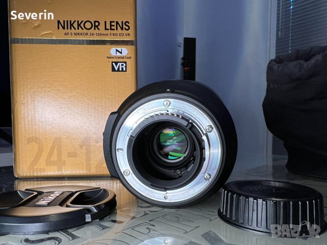 Обектив Nikon AF-S Nikkor 24-120mm f / 4 G ED VR , снимка 5 - Обективи и филтри - 30612442
