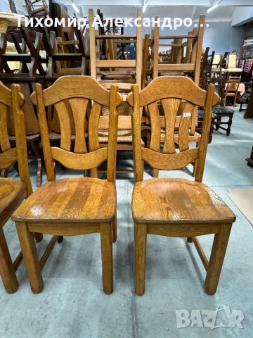 Комплект трапезни столове, снимка 5 - Столове - 49642070