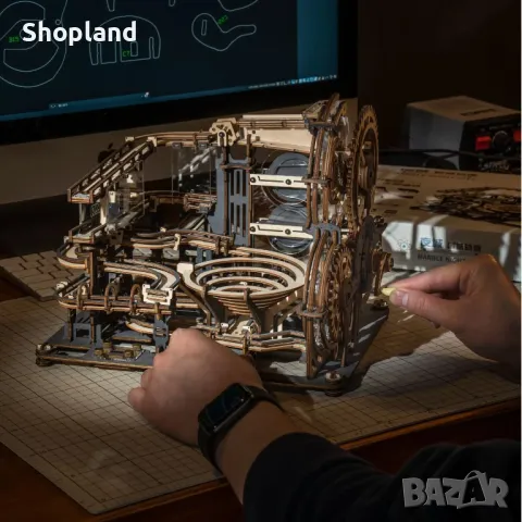 3D дървен пъзел за деца - 294 части, снимка 4 - Игри и пъзели - 48610999