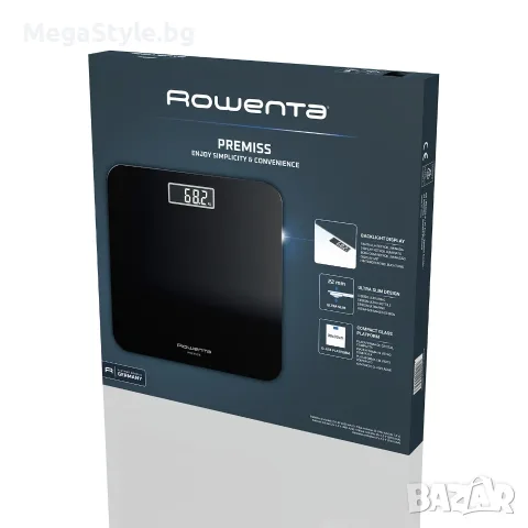 Електронен кантар за баня Rowenta Premiss 2.0 (до 160 кг), снимка 8 - Електронни везни - 55816364