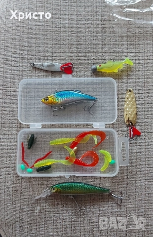 Селектирани воблери блесни клатушки силикони за спининг риболов 