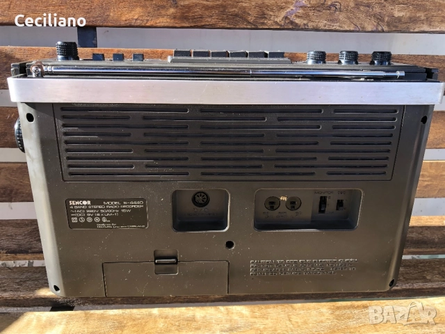 Радиокасетофо SENCOR S-4440-функционален!, снимка 2 - Радиокасетофони, транзистори - 52606958
