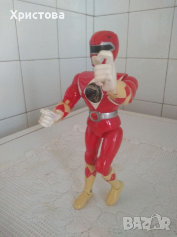 Vintage Red Power Rangers. 1993, снимка 2 - Кукли - 36560418