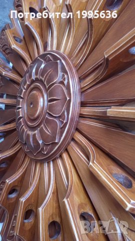 Дърворезба, розета за таван, снимка 6 - Други - 22001619