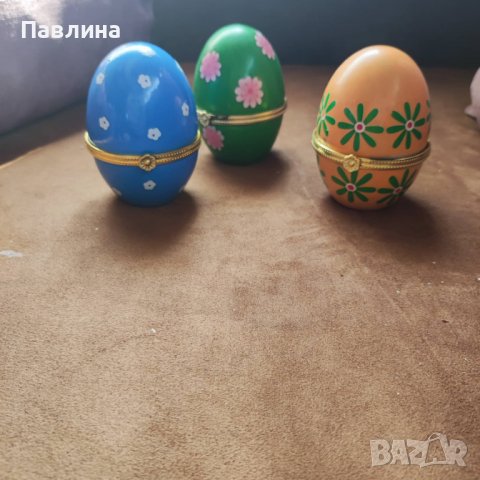 Порцеланови яйца, снимка 1 - Декорация за дома - 37676901