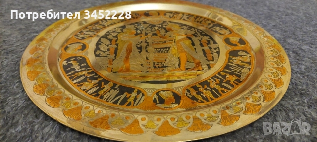 пано месинг Египет за ценители 25см , снимка 4 - Пана - 52308978