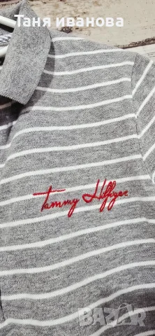 Tommy Hilfiger M-дамска тениска (А-252), снимка 3 - Тениски - 56533132