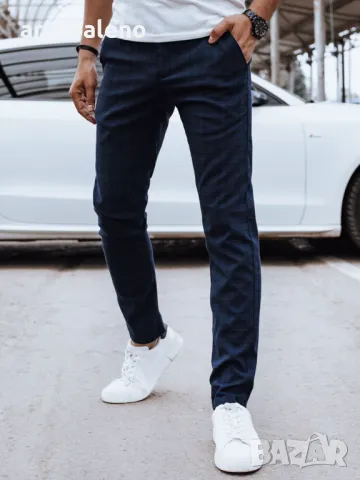 Мъжки тъмно син панталон