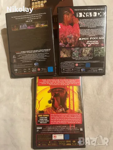 3 DVD BOX SET Рап, хип хоп BUSTA RHYMES, DR. DRE, EMINEM, ICE CUBE, SNOOP DOGG vintage 2006 класика , снимка 3 - DVD дискове - 48491877