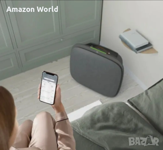 ‼️ Пречиствател за въздух Electrolux Well A7 WA71-304DG, Wi-Fi, Йонизация‼️ , снимка 3 - Овлажнители и пречистватели за въздух - 54176099