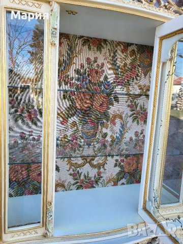 Италианска барокова витрина Silik 030, снимка 9 - Секции и витрини - 40133689