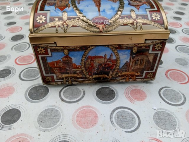 Метална кутия релефна, снимка 2 - Декорация за дома - 38598054