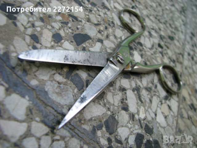 Немска ножица SOLINGEN, снимка 2 - Антикварни и старинни предмети - 30383928