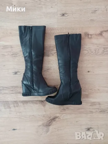 Дамски ботуши естествена кожа, снимка 2 - Дамски ботуши - 49126310