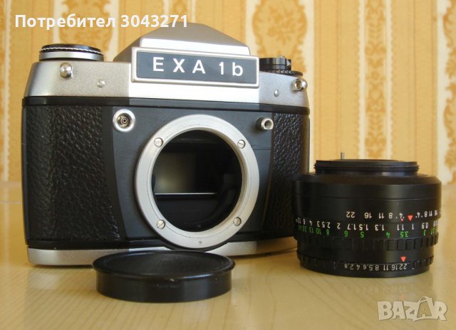 EXA 1b Обектив DOMIPLAN 2,8-50 automatic lens , снимка 13 - Фотоапарати - 39768703