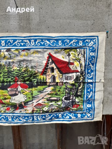 Старинен ковьор,покривка за стена #162, снимка 3 - Антикварни и старинни предмети - 36885209