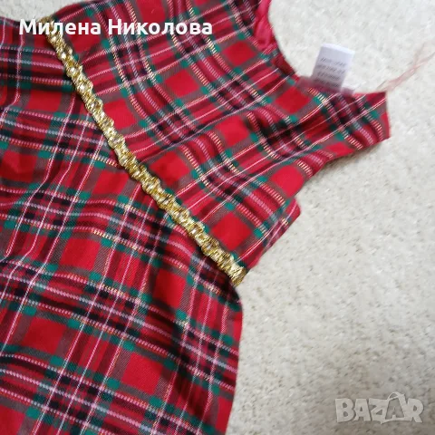 Коледна рокля 3г, снимка 2 - Детски рокли и поли - 56461958
