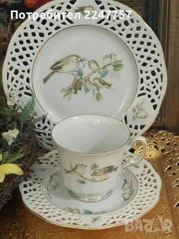 Троен сет порцелан Lindau, снимка 1