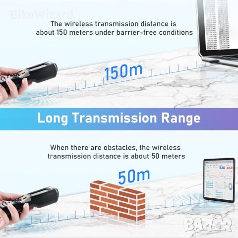 JRHC S-3309L Безжичен баркод скенер с 2,2-инчов TFT цветен LCD екран НОВ, снимка 2 - Друга електроника - 42337350