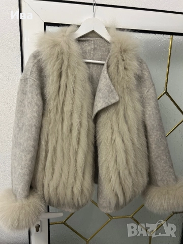 Ново яке естествен пух, снимка 2 - Палта, манта - 52550265