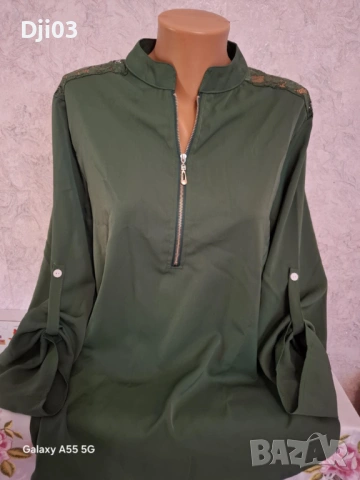 Дамска Риза с дантела, снимка 2 - Ризи - 54348111