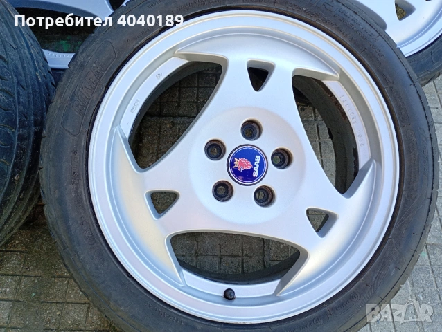 Гуми с джанти Saab, снимка 8 - Гуми и джанти - 54231354