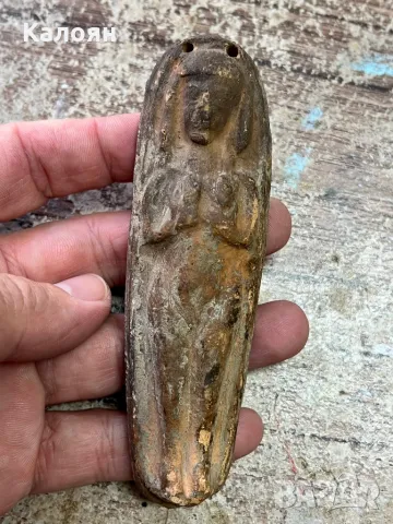 Старинна теракотена фигурка Нео-Вавилонска 