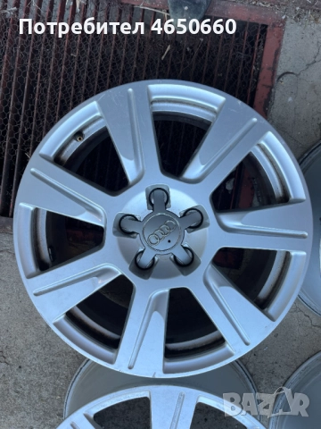 17 цолови алуминиеви джанти за Ауди (Audi), снимка 3 - Гуми и джанти - 52627907