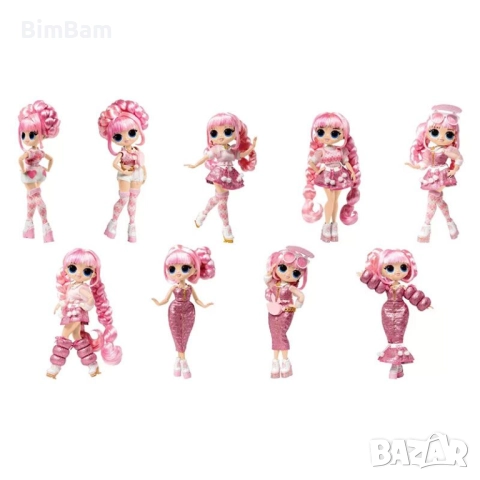 Оригинална кукла L.O.L. Surprise! OMG Fashion Show Style Edition LaRose / 320+ визии, снимка 5 - Кукли - 52597526