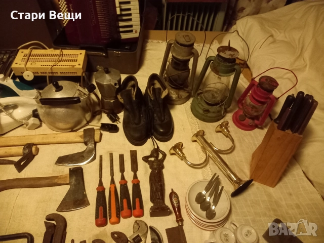 Стари инструменти ножове брадви и вещи, снимка 8 - Ножове - 52346390