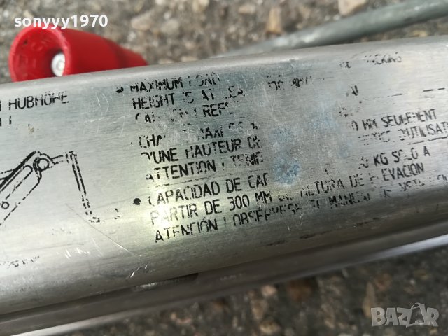 MERCEDES-АЛУМИНИЕВ КРИК-ВНОС ШВЕЦИЯ 1709231309, снимка 9 - Аксесоари и консумативи - 42219684