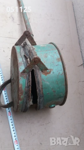 стара машинка за пръскане на лозя със сяра , снимка 10 - Антикварни и старинни предмети - 50596607
