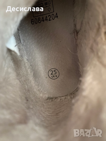 Бежови боти 25 номер, снимка 4 - Детски боти и ботуши - 51497676