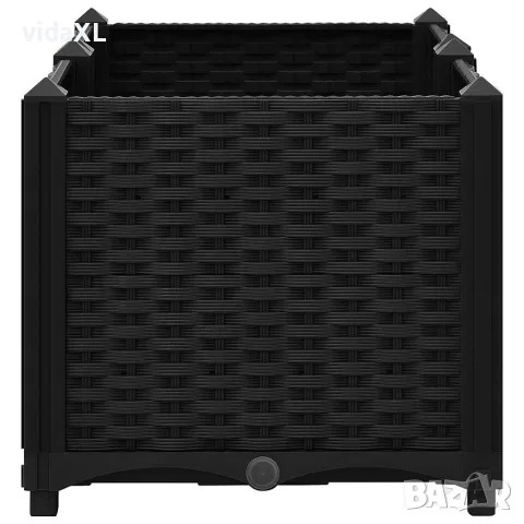 vidaXL Повдигната леха 80x40x38 см, полипропилен, снимка 4 - Саксии и кашпи - 56146615