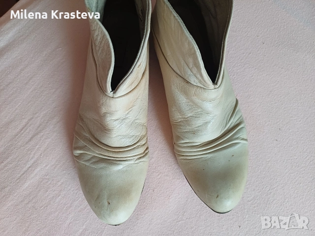 номер 37 Два чифта общо естествена кожа, снимка 7 - Дамски боти - 53070511