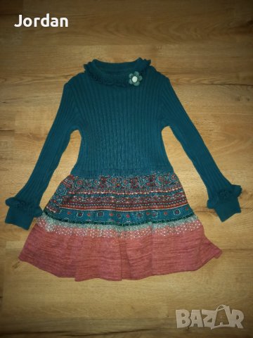 Зимна рокля за момиче Carnival Kids, снимка 4 - Детски рокли и поли - 39453359